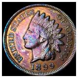 1899 Indian Head Cent CHOICE AU