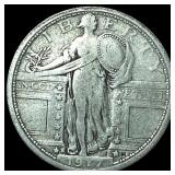 1917-S Type 1 Silver Standing Liberty Quarter  LI