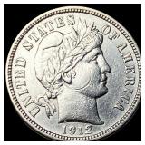 1912 Silver Barber Dime HIGH GRADE