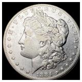 1884-S Silver Morgan Dollar NEARLY  UNCIRCULATED