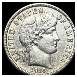 1910-D Silver Barber Dime UNCIRCULATED