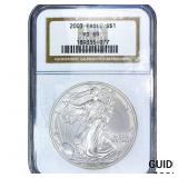 2003 Silver Eagle NGC MS69