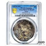 (1876)M9 Japan Trade Dollar PCGS VF Detail