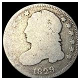 1829 Capped Bust Dime NICELY CIRCULATED