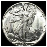 1941 Silver Walking Liberty Half Dollar CHOICE BU