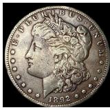 1892-CC Silver Morgan Dollar CLOSELY UNCIRCULATED