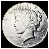 1934 Peace Silver Dollar UNCIRCULATED