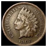 1908-S Indian Head Cent NICELY CIRCULATED