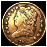 1832 Classic Head Half Cent NICELY CIRCULATED
