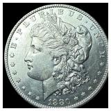 1880-O Micro O Morgan Silver Dollar  UNCIRCULATED