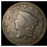 1822 Coronet Head Large Cent NICELY  CIRCULATED