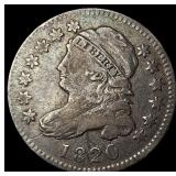1820 Capped Bust Dime LIGHTLY CIRCULATED