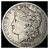 1891-O Silver Morgan Dollar LIGHTLY CIRCULATED