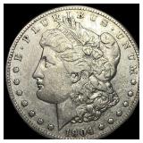 1904-S Silver Morgan Dollar LIGHTLY CIRCULATED