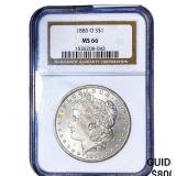 1885-O Morgan Silver Dollar NGC MS66