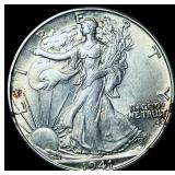 1941-D Silver Half Dollar CHOICE BU