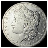 1897-O Silver Morgan Dollar NEARLY UNCIRCULATED