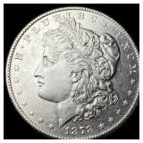 1878-S Silver Morgan Dollar CHOICE AU