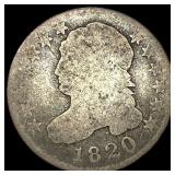 1820 Capped Bust Dime NICELY CIRCULATED