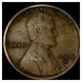 1909-S Lincoln Wheat Cent LIGHTLY CIRCULATED