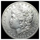 1886-O Silver Morgan Dollar CLOSELY UNCIRCULATED