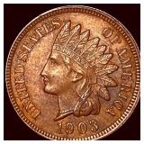 1903 Indian Head Cent CHOICE AU
