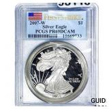 2007-W Silver Eagle PCGS PR69 DCAM