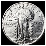 1926-D Silver Standing Liberty Quarter CHOICE BU