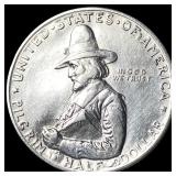 1920 Silver Pilgrim Half Dollar UNCIRCULATED
