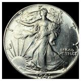 1941 Silver Walking Liberty Half Dollar  UNCIRCUL