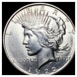 1922 Silver Peace Dollar UNCIRCULATED