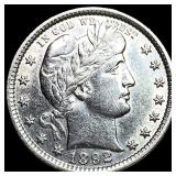 1892 Silver Barber Quarter UNCIRCULATED
