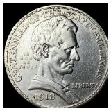 1918 Illinois Centennial Silver Half Dollar UNCIRC