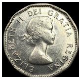 1958 Canada Silver 50 Cents