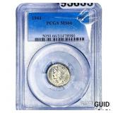 1944 Mercury Silver Dime PCGS MS66