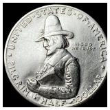 1920 Silver Pilgrim Tercentenary Half Dollar UNCIR
