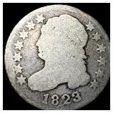 1823 Capped Bust Silver Dime NICELY CIRCULATED