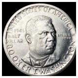 1946 Silver Half Dollar Booker T. Washington CHOIC
