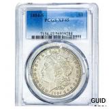1884-S Morgan Silver Dollar PCGS XF45