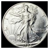1944-D Silver Walking Liberty Half Dollar CHOICE B