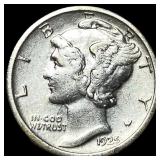 1925-S Silver Mercury Dime UNCIRCULATED