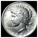 1921 Silver Peace Dollar UNCIRCULATED