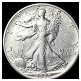 1920-S Silver Walking Liberty Half Dollar  CHOICE