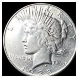 1928-S Peace Silver Dollar CLOSELY  UNCIRCULATED