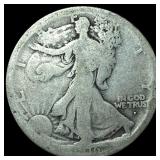 1916-D Silver Walking Liberty Half Dollar  NICELY