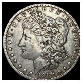 1886-O Silver Morgan Dollar NEARLY UNCIRCULATED