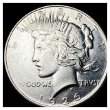 1926 Peace Silver Dollar CHOICE BU