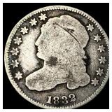 1832 Capped Bust Dime NICELY CIRCULATED