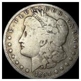 1894-O Silver Morgan Dollar LIGHTLY CIRCULATED