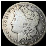 1880-CC Silver Morgan Dollar LIGHTLY CIRCULATED